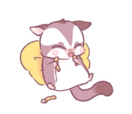 A dryad. Sugar Glider sticker #5334369