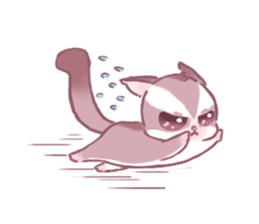 A dryad. Sugar Glider sticker #5334371