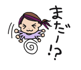 Flashy girl sticker #5335187