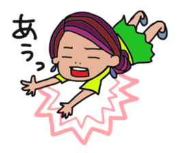 Flashy girl sticker #5335200