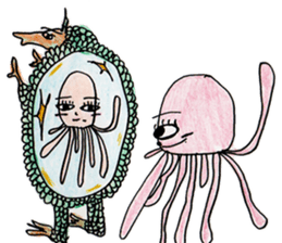 ferro-jellyfish sticker #5335598