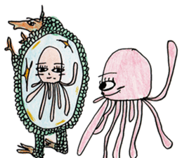 ferro-jellyfish sticker #5335598