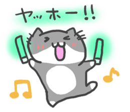idol light cat sticker #5335730