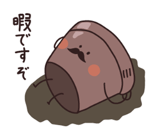 Flowerpot gentleman sticker #5336098