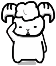 sleepy sheeps sticker #5336825