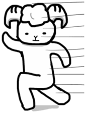 sleepy sheeps sticker #5336829