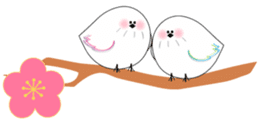WHITE CHUBBY BIRDIE sticker #5336960