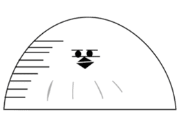 WHITE CHUBBY BIRDIE sticker #5336979