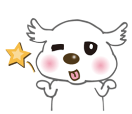 Maltese Dog Money sticker #5338023