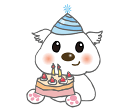 Maltese Dog Money sticker #5338030