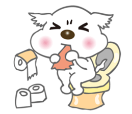 Maltese Dog Money sticker #5338040