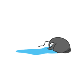 Mr.Negative-san sticker #5338328