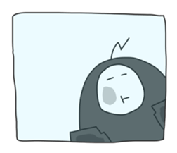 Mr.Negative-san sticker #5338338