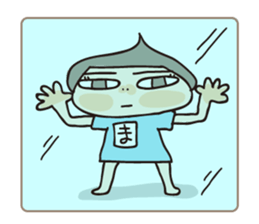 OYAJI-like Girl sticker #5339223