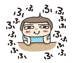 OYAJI-like Girl sticker #5339233