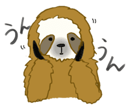 yuru-i sloth sticker #5339261