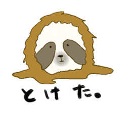 yuru-i sloth sticker #5339265