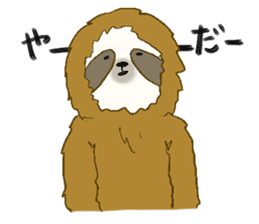 yuru-i sloth sticker #5339266