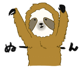 yuru-i sloth sticker #5339269