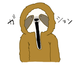 yuru-i sloth sticker #5339280