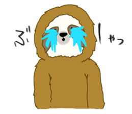 yuru-i sloth sticker #5339281