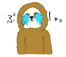 yuru-i sloth sticker #5339281