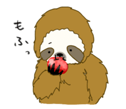 yuru-i sloth sticker #5339284