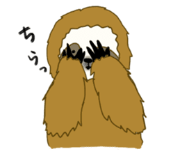 yuru-i sloth sticker #5339289