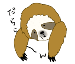 yuru-i sloth sticker #5339290