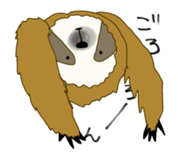 yuru-i sloth sticker #5339291