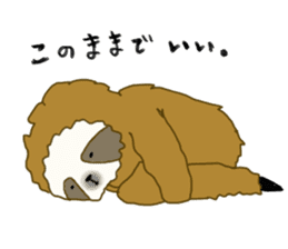 yuru-i sloth sticker #5339297