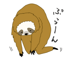 yuru-i sloth sticker #5339298