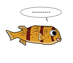 Porcupine fish NOMASS sticker #5340227