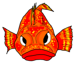 Porcupine fish NOMASS sticker #5340235