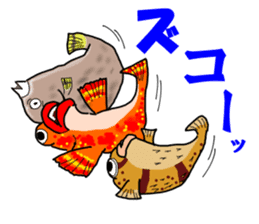 Porcupine fish NOMASS sticker #5340242