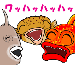Porcupine fish NOMASS sticker #5340243