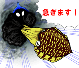 Porcupine fish NOMASS sticker #5340249