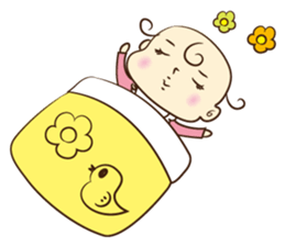 Hi! Mother ~I take care of my baby~ sticker #5340750