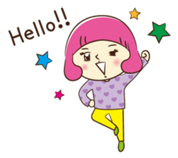 Hi! Mother ~I take care of my baby~ sticker #5340759