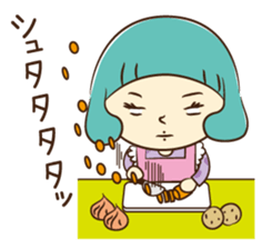 Hi! Mother ~I take care of my baby~ sticker #5340762