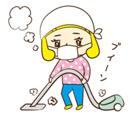 Hi! Mother ~I take care of my baby~ sticker #5340774