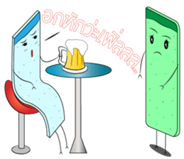 Bubble gum & friends sticker #5341796