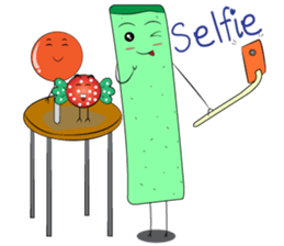 Bubble gum & friends sticker #5341812