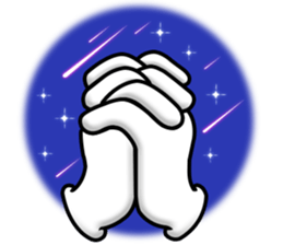 Gloves (Thai) sticker #5342098