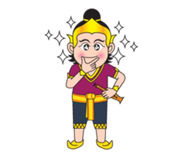 Pra-Apai & Nang PeeSue sticker #5342324