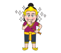 Pra-Apai & Nang PeeSue sticker #5342324