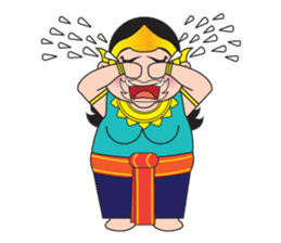 Pra-Apai & Nang PeeSue sticker #5342329