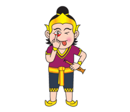 Pra-Apai & Nang PeeSue sticker #5342335