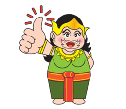 Pra-Apai & Nang PeeSue sticker #5342337