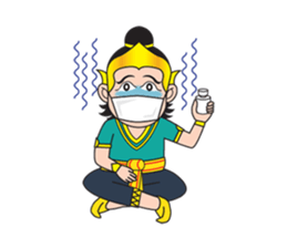 Pra-Apai & Nang PeeSue sticker #5342342